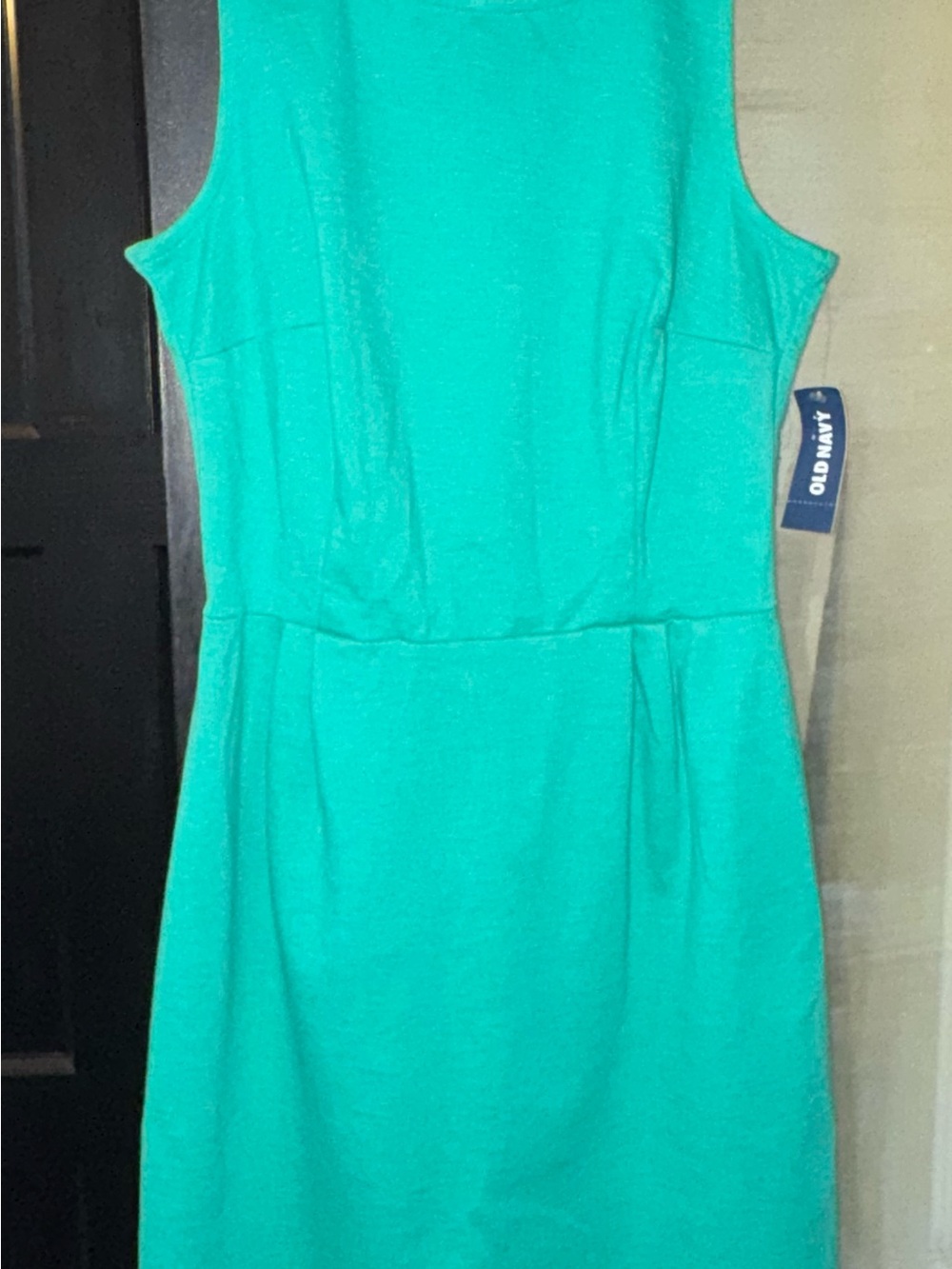 Old Navy Sleeveless Midi Dress in Teal Green